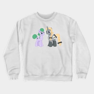 Hearth Blossom and Doctor Pasture ponies Crewneck Sweatshirt